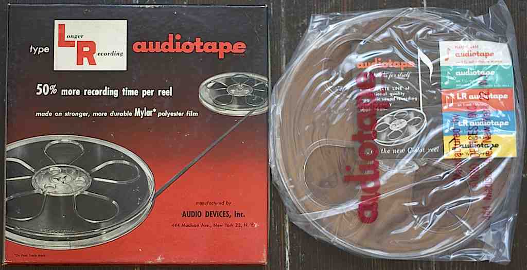 AUDIOTAPE TYPE 2431T 2400 Ft 1/2mil Tape Formula 10 7 Reel to